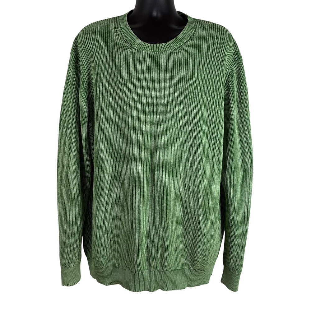 Vineyard Vines by Shep & Ian Crewneck Knit Sweater‎ Men's 2XL  Green Long Sleeve